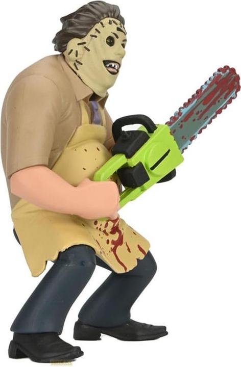 Actual product image Neca Texas Chainsaw Massacre Toony Terrors action figure 50th Anniversary Leatherface (Bloody) 15 cm