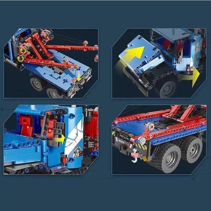 Image du produit Mould King Mold King 15020 Heavy Duty Tow Truck (RC) (1064 pièces)