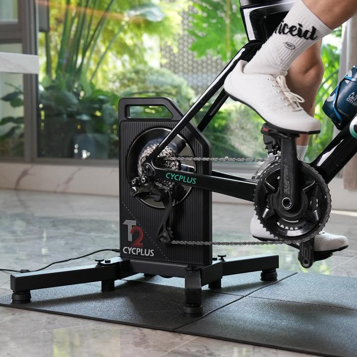 Actual product image Cycplus T2 smart bike trainer