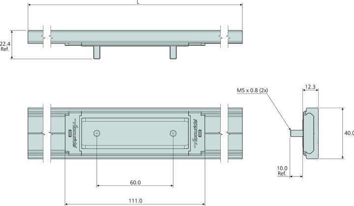 Produktbild Accuride Carriage, stainless steel balls (Metall)