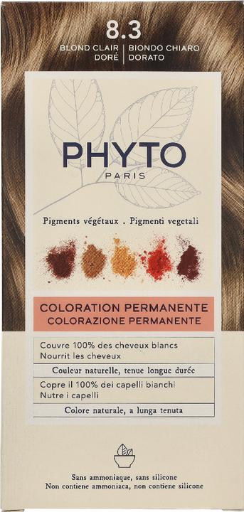 Actual product image Phyto Phytocolor Kit 8.3 (8.3 Blond Clair Doré)