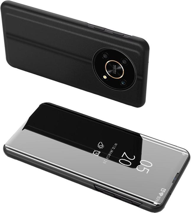 Actual product image Hurtel Clear View Case case for Honor X9 / X9 5G / X30 / Magic4 Lite flip cover black (Honor Magic 4 Lite, Vivo X30)