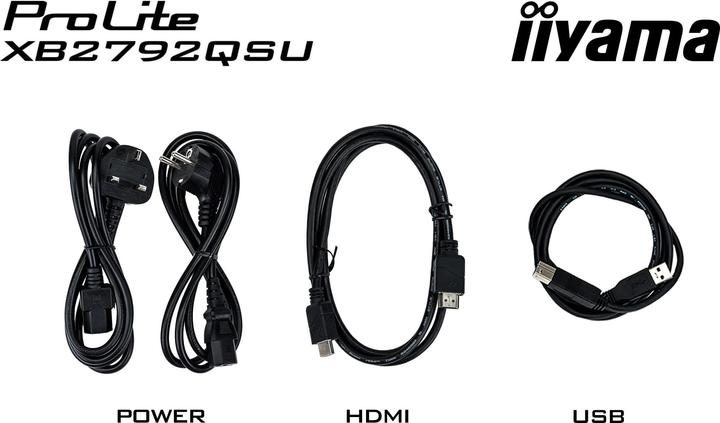 Image du produit iiyama 68.6cm (27") XB2792QSU-B1 16:9 HDMI+DP+2xUSB IPS (2560 x 1440 pixels, 27")