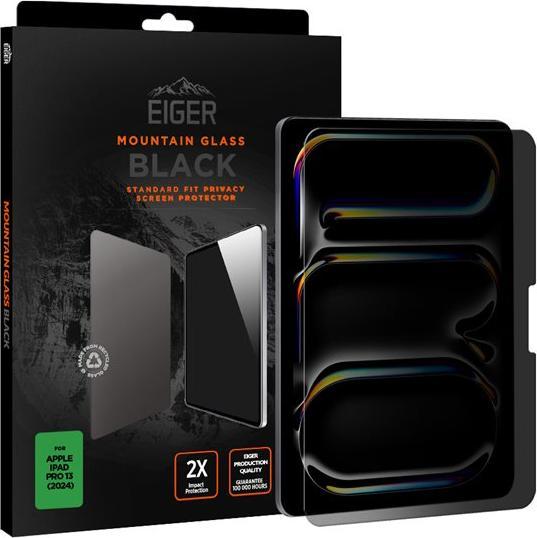 Eiger Mountain Glass Black Tablet (1 Stück, iPad Pro 13 2024 (M4))