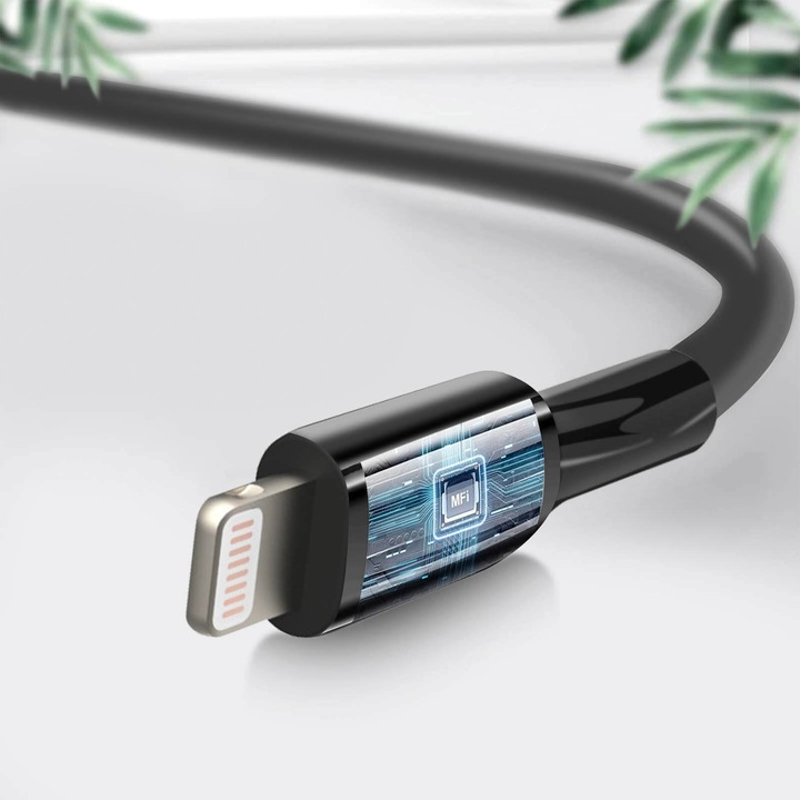 Produktbild Belkin BOOST CHARGE LIGHTNING AUF USB-A-KABEL, 2M, Schwarz (2 m, USB 2.0)