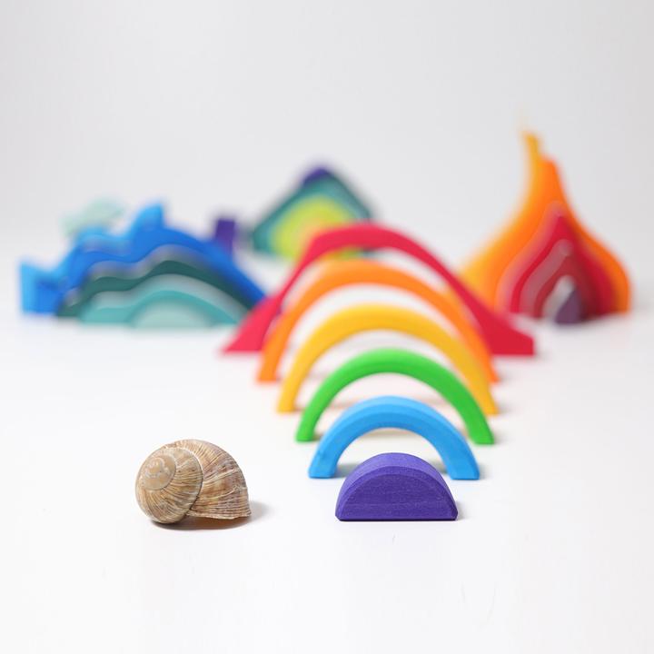 Actual product image Grimm's Small four elements construction kit