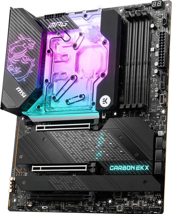 Actual product image MSI MPG Z690 CARBON EK X (LGA 1700, Intel Z690 (DDR5), ATX)
