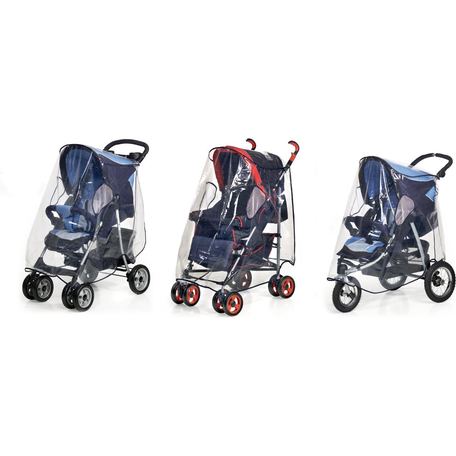 Reer RainCover Active: Parapioggia XL per Passeggini e Seggiolini Auto