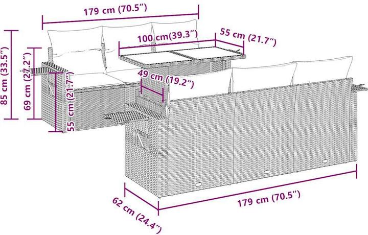 Produktbild vidaXL Madison