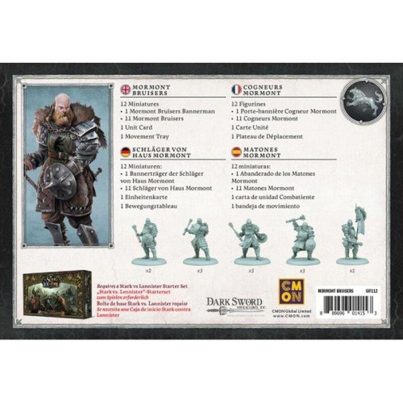 Thumbnail - Cmon CMND0188 - A Song of Ice & Fire Mormont Bruiser (Schläger von Haus Mormont), Miniaturensp (Spanisch, Französisch, D...