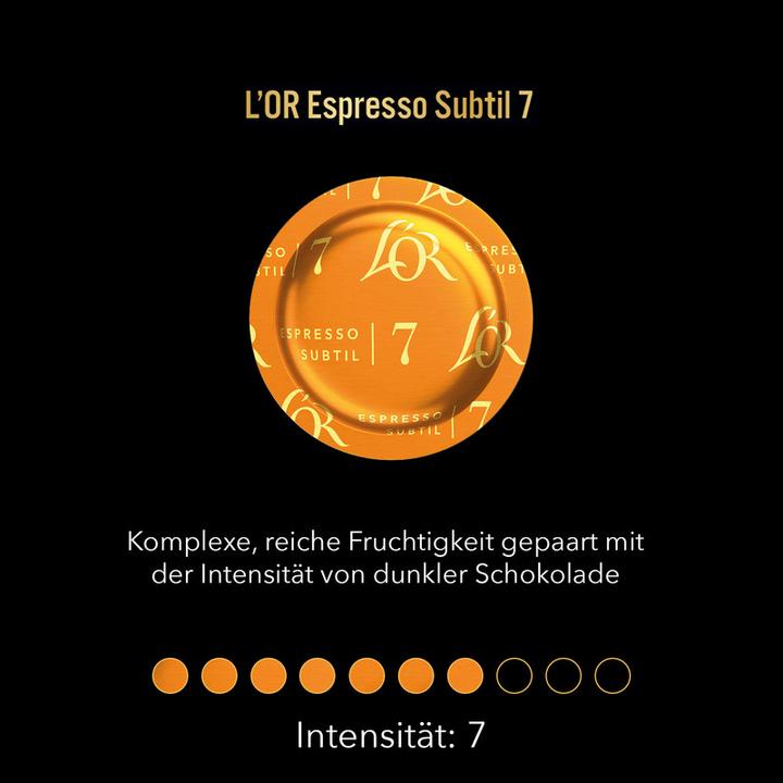 Produktbild L’OR Espresso Subtil (50 x Port.)