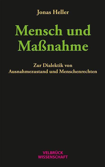 Produktbild Mensch und Massnahme (Deutsch, Jonas Heller, 2019)