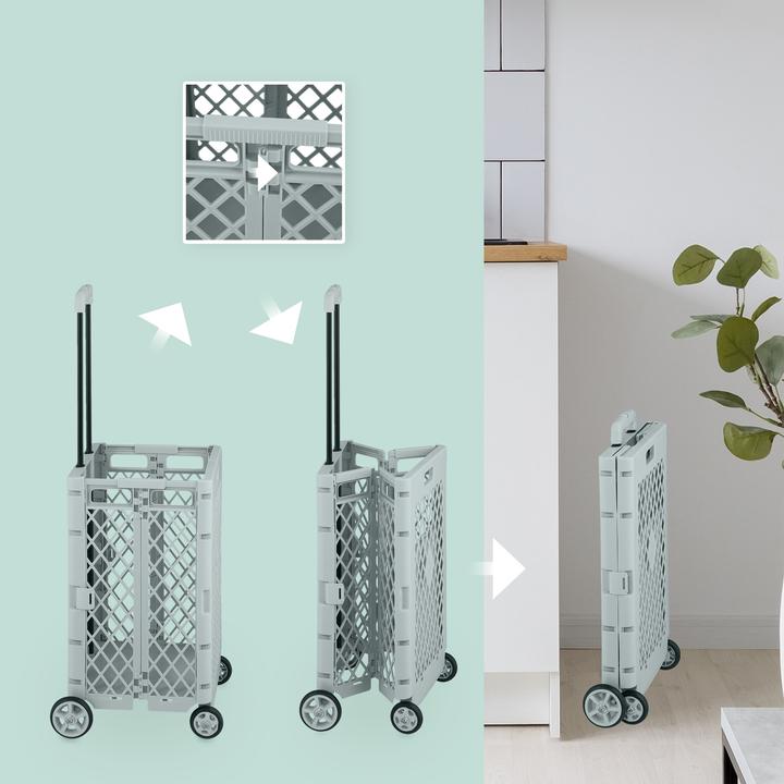 Actual product image Relaxdays shopping cart