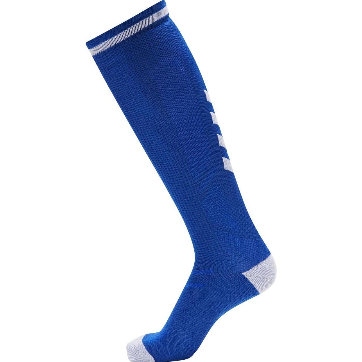 hummel, Herren, Sportsocken, Elite Indoor Sock High (31 - 34), Weiss