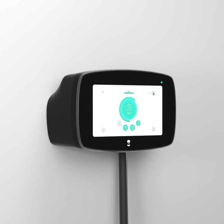 Image du produit Wallbox Commander 2 22kW, Type 2, câble de 7m + 4G (Type 2, 22 kW, 32 A)