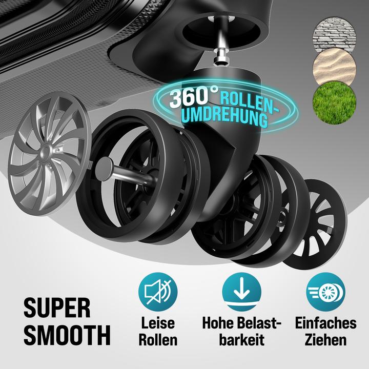 Actual product image Monzana Hard case with accessories set of 3