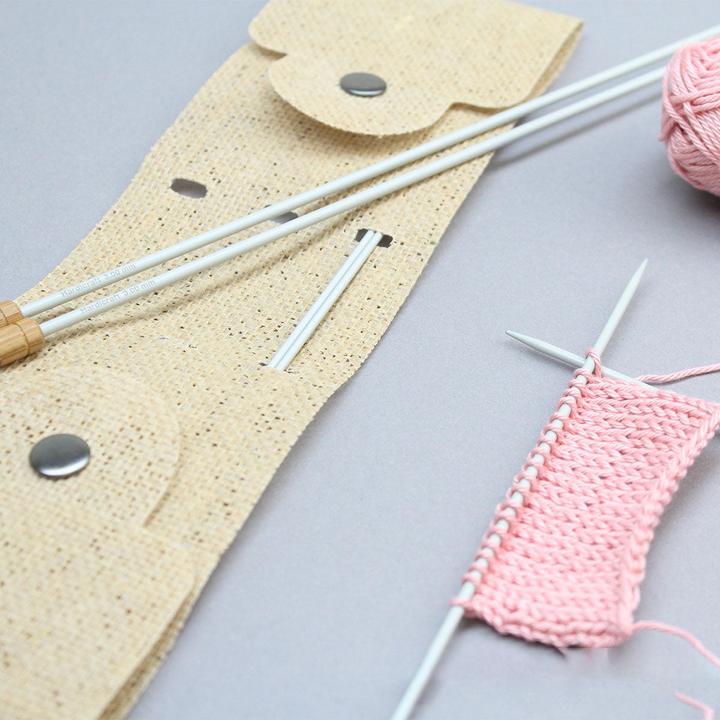 Actual product image Hardicraft Knitting needle set with three sizes
