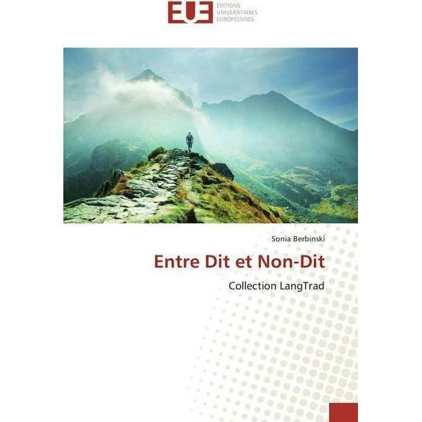 Entre Dit et Non-Dit, Fachbücher von Sonia Berbinski