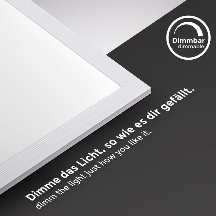 Actual product image B.K.Licht LED panels (2200 lm)