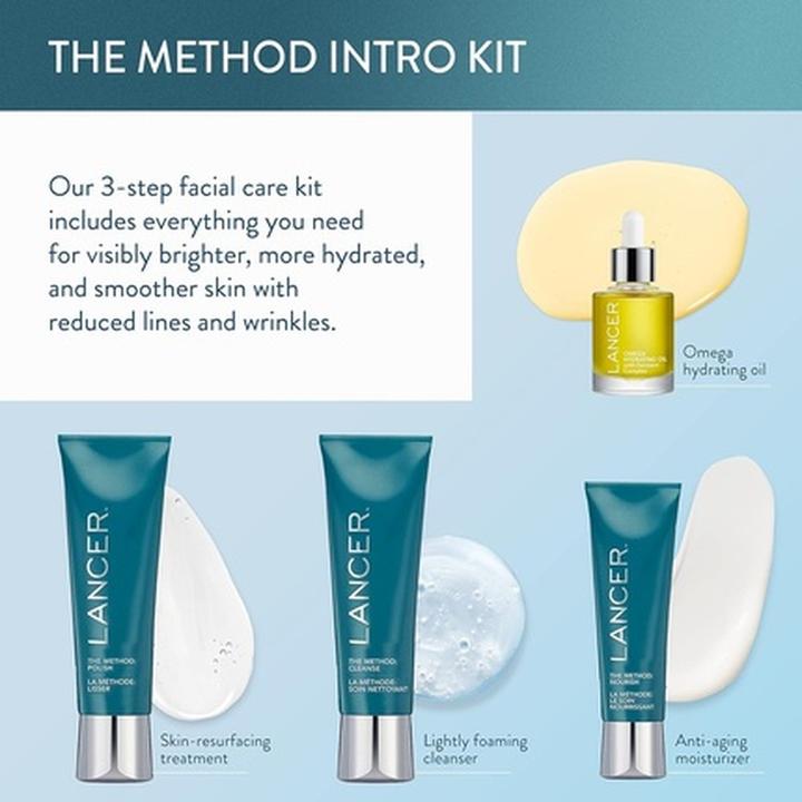 Image du produit Lancer Le kit d'introduction à la méthode Peau sensible déshydratée (148.40 ml)