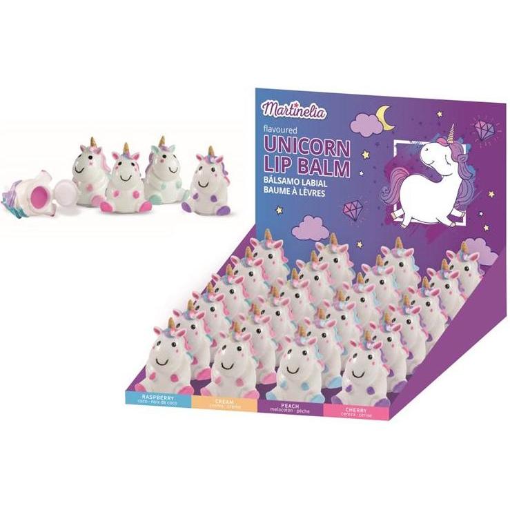 Thumbnail - Martinelia, Lippenstift + Lipgloss, MA1151C Παιχνίδια Ομορφιάς Big Unicorn Lip Balm