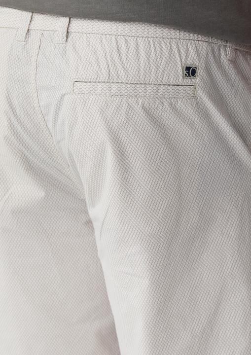 Produktbild S.Oliver Bermuda Relaxed-Fit-Bermuda mit Minimalmuster und Elastikbund (40)