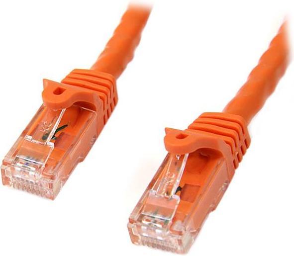 Actual product image StarTech 10m Orange Cat6 Patch Cable (UTP, CAT6, 10 m)