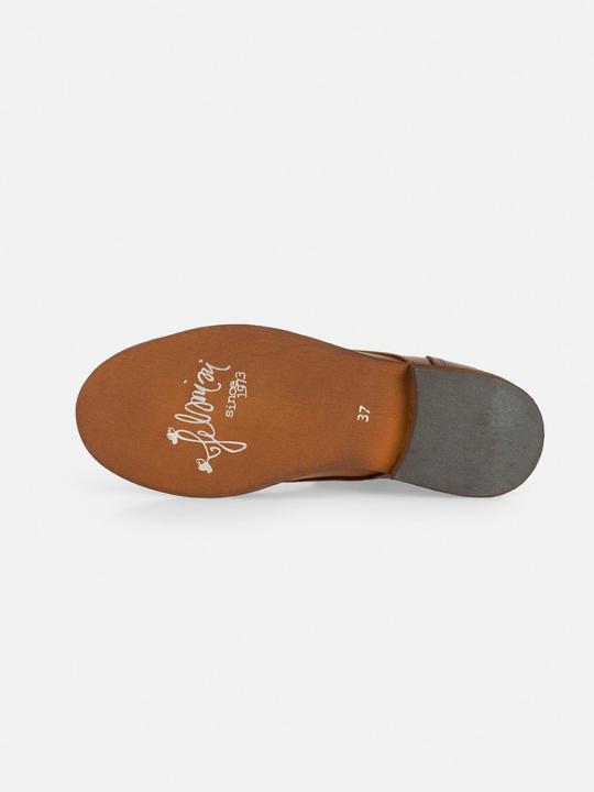 Actual product image Felmini Wide Fit W103 lace-up boot made of genuine leather, with inner zip and low heel. (37)