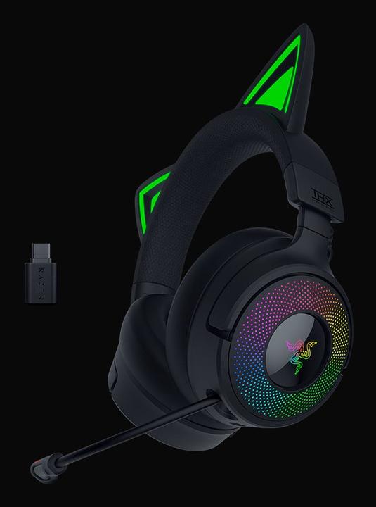 Actual product image Razer Kraken Kitty V3 Pro - Black (Wireless)