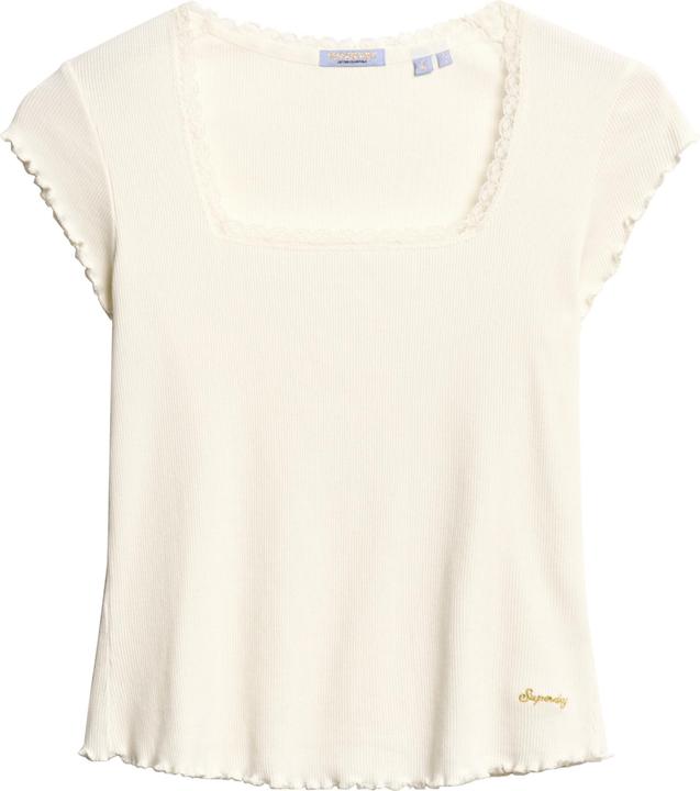 Superdry Athletic Essentials Oberteil mit eckigem Ausschnitt (XS, S)