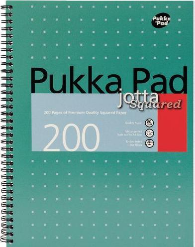 Pukka Pads Notizblock Pukka Pad Jotta JM018-SQ A4 80 gsm (A4, Checked)
