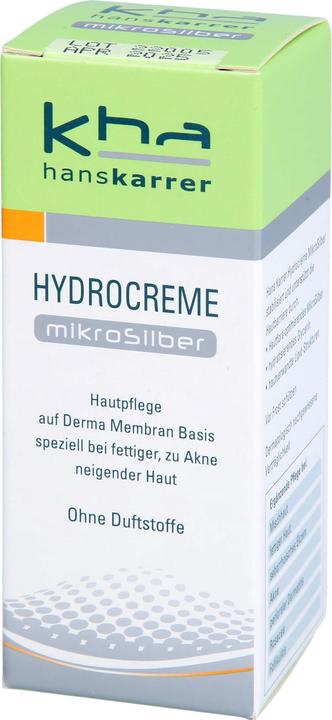 Immagine prodotto Hans Karrer Idro crema microsilver per pelli da normali a grasse, crema da 30 ml (Crema corpo, 30 ml)