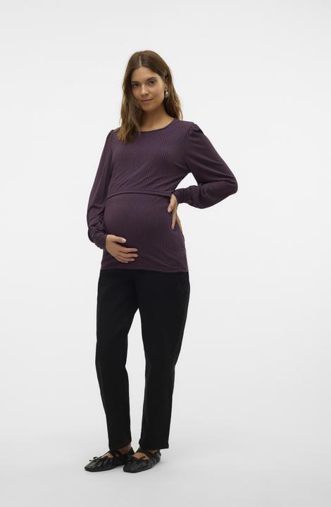 Image du produit Mamalicious Coupe normale Top col rond Blouse (L)