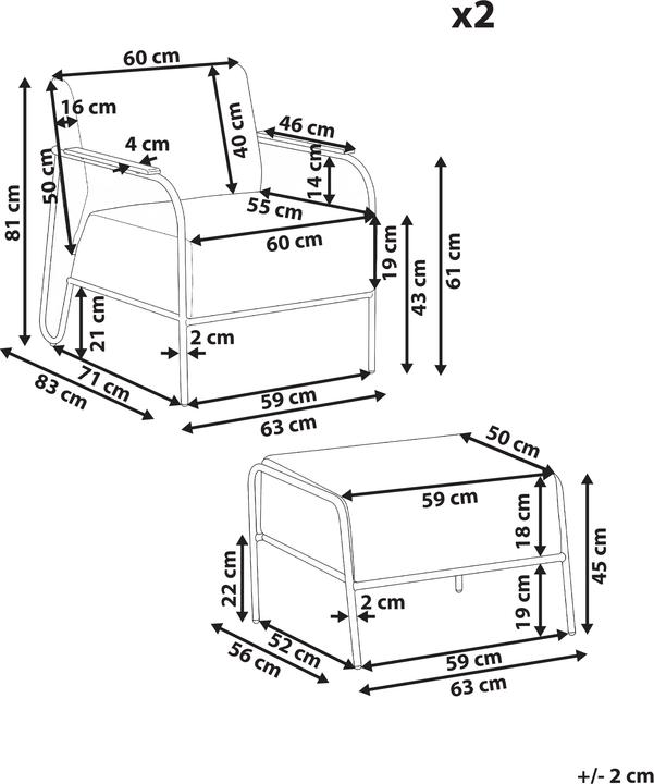 Actual product image Beliani Nimis