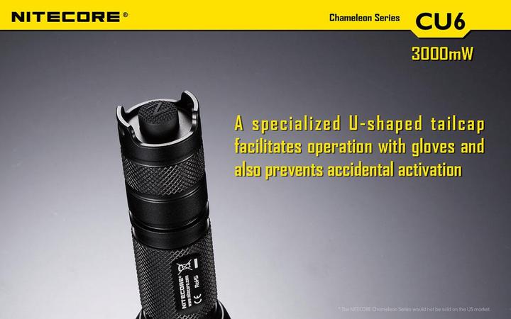 Image du produit Nitecore Chameleon CU6 avec LED UV (14.30 cm, 440 lm)