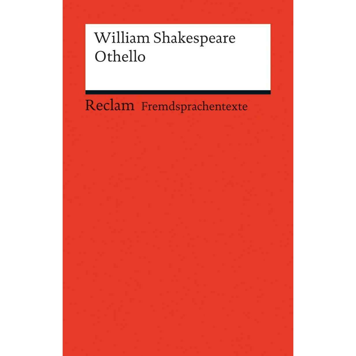 Othello, Belletristik von William Shakespeare, Dieter Hamblock