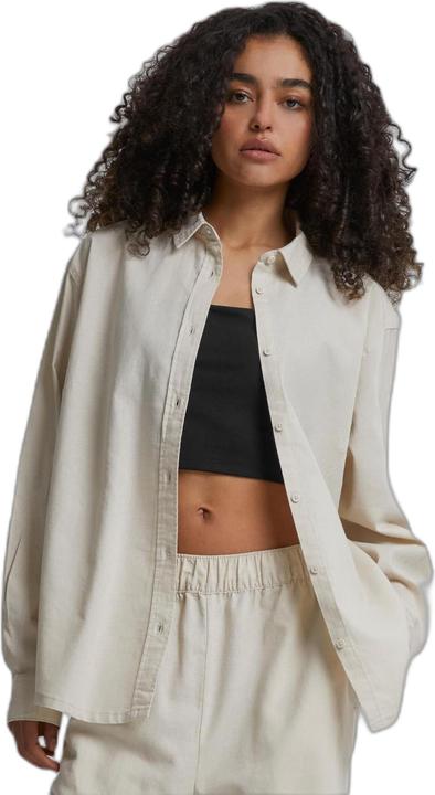Immagine prodotto Urban Classics Camicia oversize da donna in misto lino - 165597 (XL)