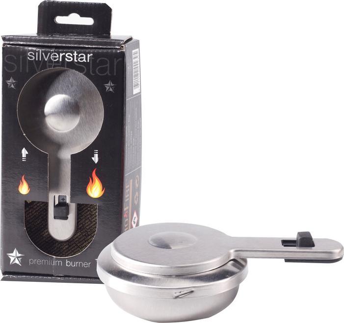 Produktbild Nouvel Thermo Fire Pastenbrenner - Set, Silverstar, 9 x 15 x 4 cm, Silber