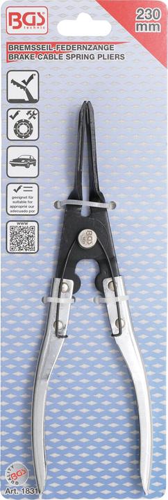 Produktbild BGS Bremsseil-Federnzange 215 mm