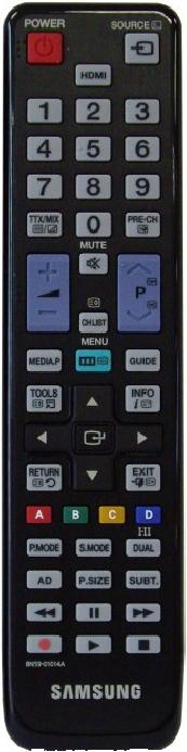 Immagine prodotto Samsung BN59-01014A Telecomando IR Wireless Audio, Sistema Home Cinema, Pulsanti TV (Telecomando specifico per il dispositivo, Infrarossi)