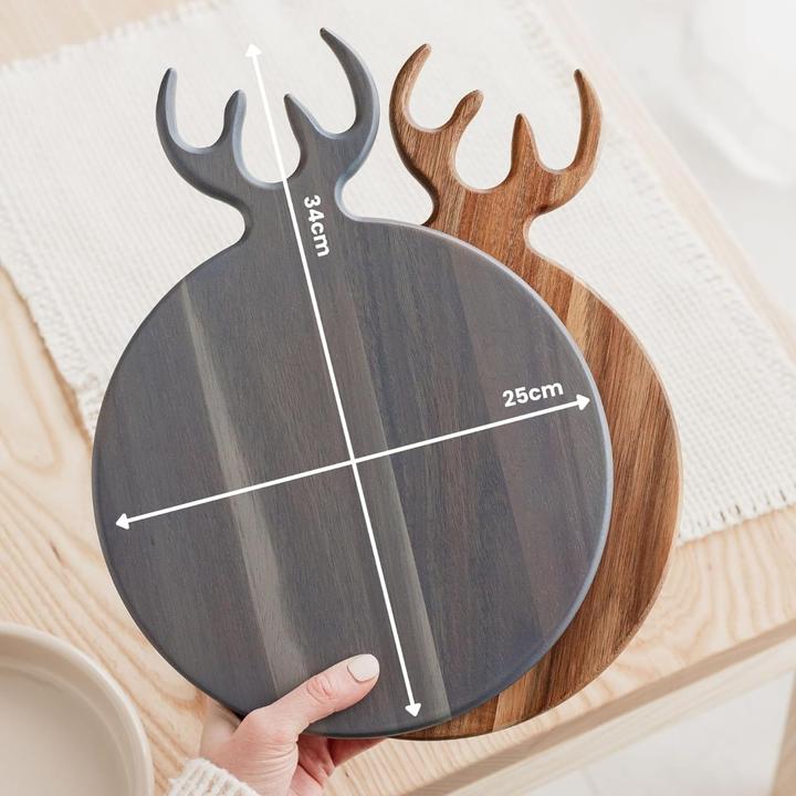 Produktbild Uberstar Servierbrett Hirsch grau