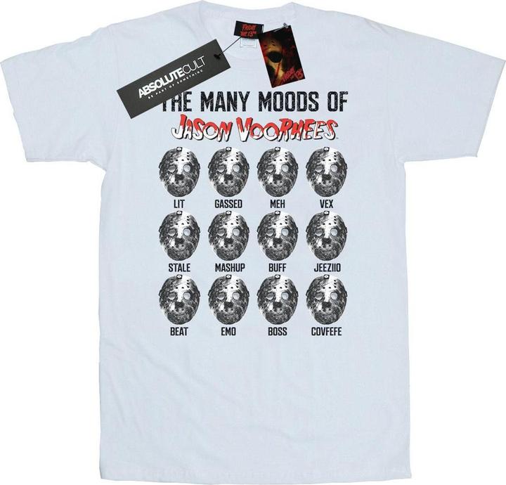 Immagine prodotto Absolute Cult The Many Moods Of Jason Voorhees Maglietta Uomo (M)