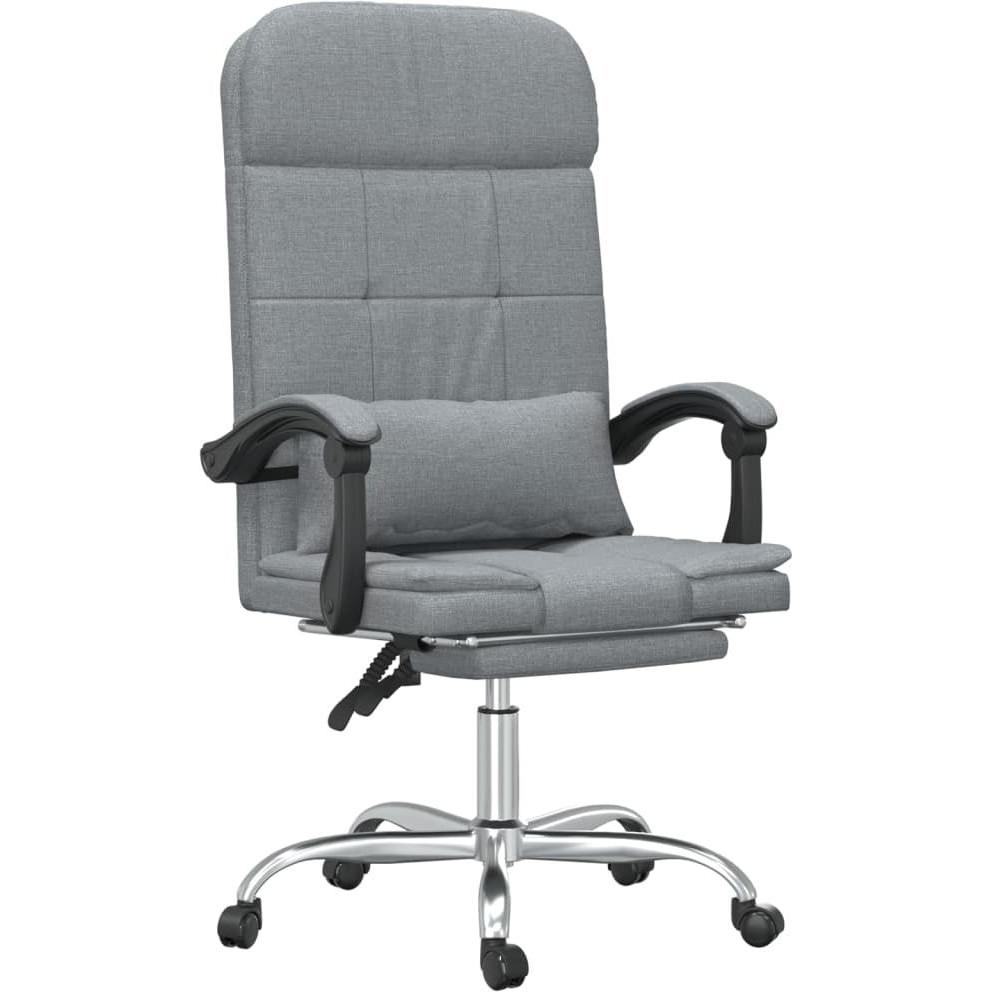 Vidaxl Grau Bürostuhl, Massage-Bürostuhl (46.50 - 56 Cm)
