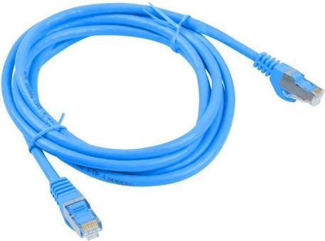 Produktbild Lanberg Patchcord Kat.6 Ftp 1.5m Niebieski Fluke Passed (F/UTP, CAT6, 1.50 m)