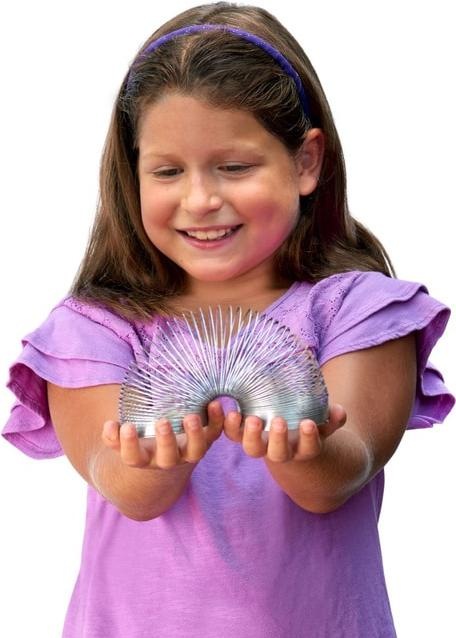 Immagine prodotto Just Play L'originale Slinky a molla, Slinky in metallo, Giocattoli Fidget, Bomboniere e regali per feste