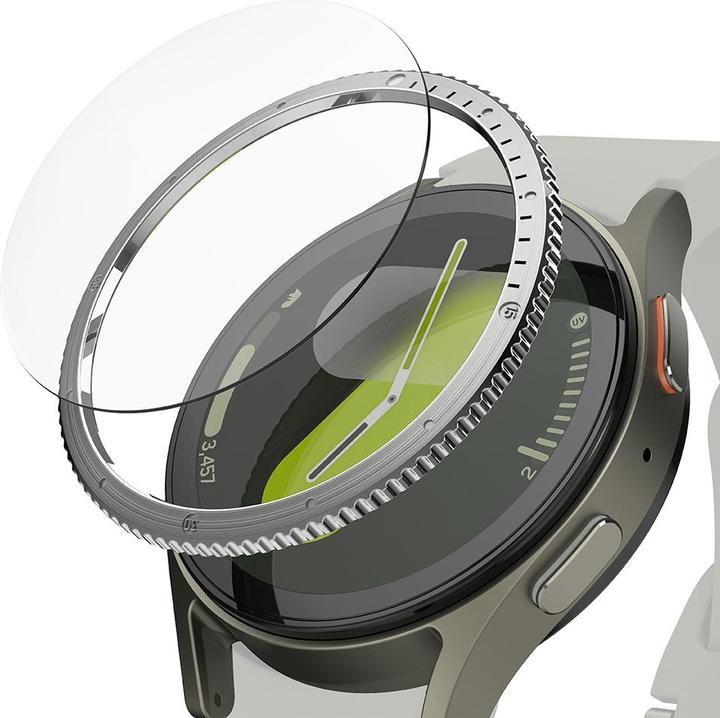 Produktbild Ringke - Bezel Styling - Samsung Galaxy Watch7 40mm - Silver Pattern7 (CB-GW7-40-03)