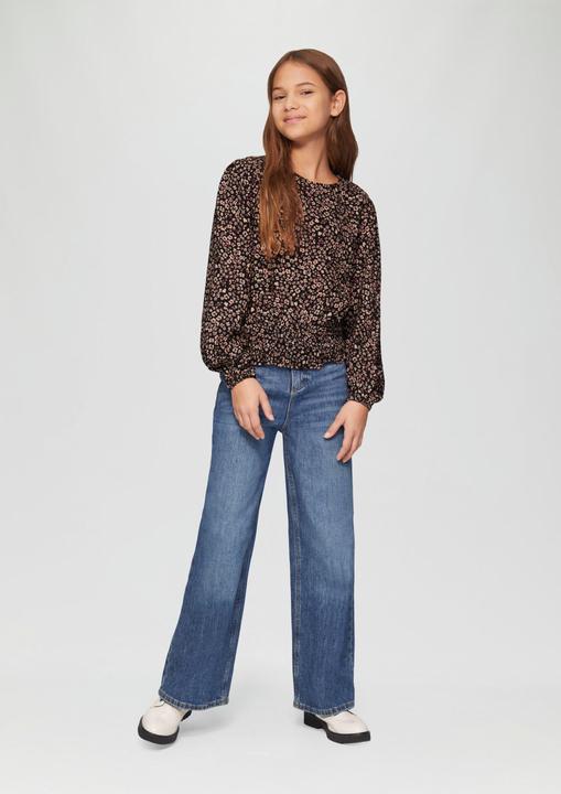 Actual product image S.Oliver Bluse Bluse mit Smok-Detail (170, 176)