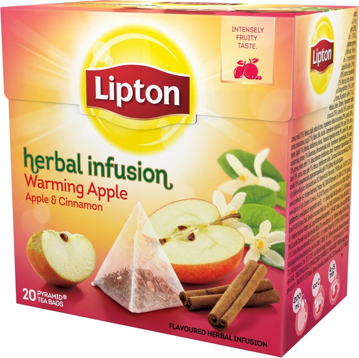 Actual product image Lipton Warming Apple and Cinnamon (44 g)