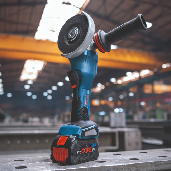 Immagine prodotto Bosch Professional Bosch GWS 18V-15 PSC Smerigliatrice angolare professionale a batteria 18 V 125 mm BITURBO Brushless (125 mm)