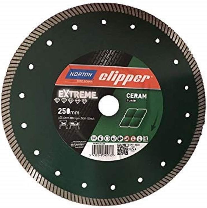 Productafbeelding Norton Clipper Diamantschijf Extreme Ceramic Turbo Ø 250x25,4 mm
